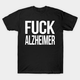 Fuck Alzheimer Gift, Alzheimer Awareness Gift T-Shirt